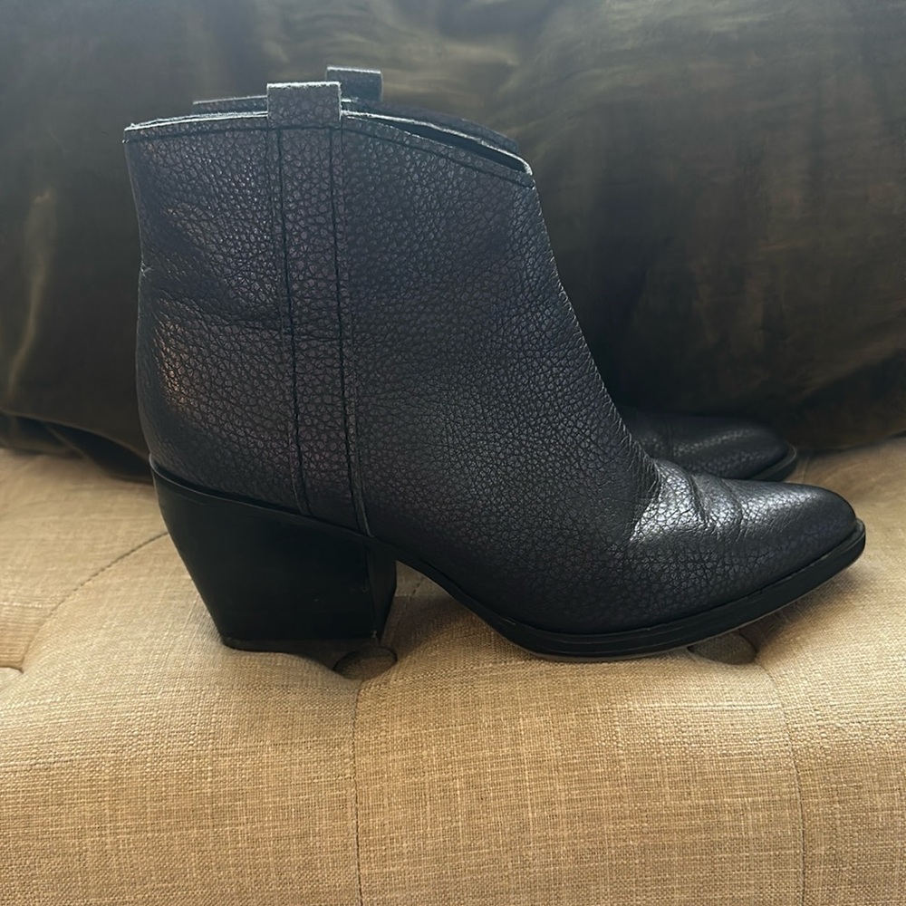 Naturalizer Navy Western Boot